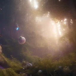 magical creature in a mysterious cosmic backdrop, celestial ambience, soft lighting, unreal engine 5 volumetric lighting, intricate details, realistic style, 8k resolution