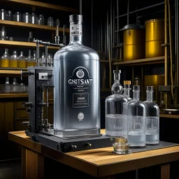 ghost distilling and packaging machine