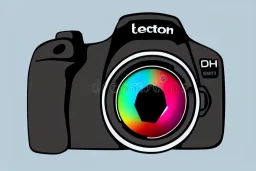 Vector DSLR Camera Photography Vector Vector Illustration