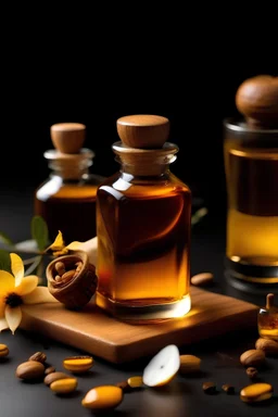 Make a fragrance with notes of Honey, Vanilla, Amber, Tonka Bean and Oud