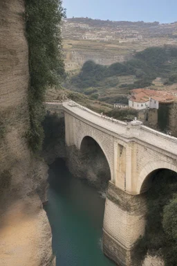 The bridge of Ronda Porto