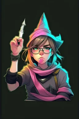 breakcore wizard girl