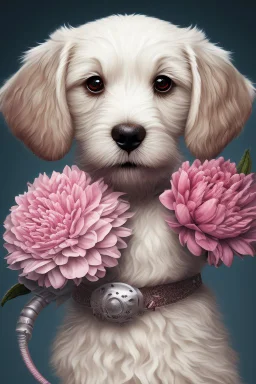 A flower look like a dog