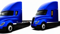 A Tesla semi-truck is parked, inside the 'National Air and Space Museum', in Washington, D.C. CINEMATIC. WIDE ANGLE LENS.