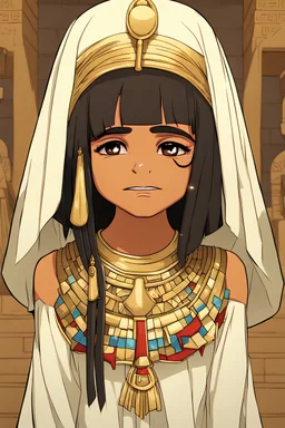 Egypt as a girl crying