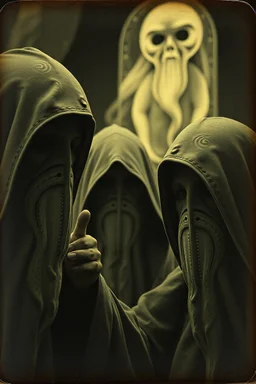 Daguerrotype close up some mysterious figures, odd background, Hieronymus Bosch, ambient light, by Minicavio Quollati and Marlost Endgulp, Amano, Botticelli, Alphonse Mucha