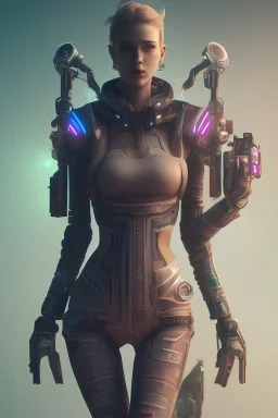Girl cyberpunk is a thing of beauty