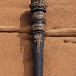 Ce type de bâton est l’emblème de la société yona (voleurs rituels). Chaque famille dogon a son voleur rituel. La principale activité de cette société est d’intervenir lors des funérailles de l’un de ses membres, volant des animaux domestiques afin de les sacrifier et de s’en nourrir au cours de la cérémonie funéraire. Ce bâton de voleur, appelé yo domolo, est sculpté de chevrons symbolisant la pluie et le serpent lebe, ancêtre mythique source de fertilité. L’extrémité évoque la tête d’un cheval