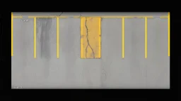 Ground layout for a covered parking. Add skidmarks, oil ground stains, fine cracks and weathering. and make a little darker