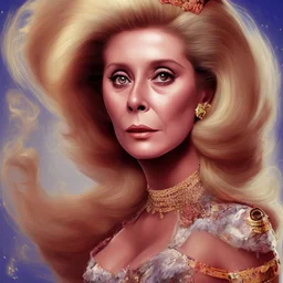 Catherine Deneuve as a Rockette