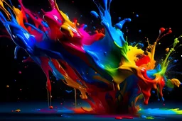 A colorful splash of whole upper body paint, amazing splashscreen artwork, Photoshop water art, liquid painting, swirling paint colors, ink splash, physical splashes of colors, colorful swirls of paint, painting of splashing water, splashes of liquid, saturated colors of CGSociety, trend in 3D art on Behance, HDR, UHD, 64K, highly detailed, (digital art: 1.3), intricate, (highly detailed: 1.3), digital painting, ArtStation, concept art, illustration, (sharp focus, Unreal Engine).