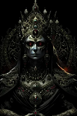 Empress of Mankind dark, digital art