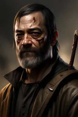 Create a mix between Daryl Dixion and Negan