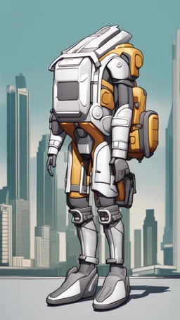 jetpack parts stylized