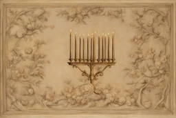 menorah by Andrea del sarto