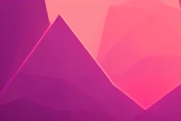 orange triangles, pink triangles, sunrise, mirror, painting