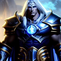 Ultra detailed fullbody Portrait in oil on canvas of heroes of the storm -Arthas,extremely detailed digital painting,ultrarealistic skin,intense stare, extremely detailed face, crystal clear eyes, mystical colors ,perfectly centered image, perfect composition, rim light, beautiful lighting,masterpiece ,8k, stunning scene, raytracing, anatomically correct, in the style of Ohrai Noriyoshi and robert e howard and Steve Jung and Wizyakuza and Simon Bisley and uncannyknack.