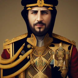 arab king, full body, 8k resolution