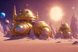  white and gold crystal cosmic and galactic ambiance, full of details, smooth, bright sunshine，soft light atmosphere, light effect，vaporwave colorful, concept art, smooth, extremely sharp detail, finely tuned detail, ultra high definition, 8 k, unreal engine 5, ultra sharp focus