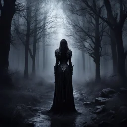 The unceasing night spoke. She grew something as your lungs cold enough to make every breath an assault, grim veins of bare oblivion threading your every thought. Clarity to her: purest cold cut, black silence unwilling to slow your air. Your symphonic descent flourished. Being ancient, she stiffened spirit, own will still pulsing underneath of howling skin and towers thrust upward through the murk. Your belongingness froze; for a moment balanced silence. The gods struggled. There sat shattering