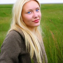 my gorgeous, blond girlfriend lives among the coastal fens of Denmark