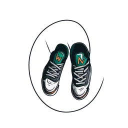 Logotipo para marca Sneakers com nome "West Kicks"