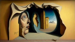 trompe l'oeil dali