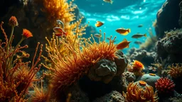 Immerse yourself in a visually stunning world where one organism benefits from the other, creating a diverse and fascinating ecosystem of commensalism.