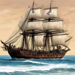 Ibn Battuta's ship was intercepted by a fleet of Hindu pirates. The pirates boarded the vessel, overpowered the crew, and systematically stripped all the passengers of everything they owned. Ibn Battuta was robbed of his remaining gold, his garments, and even his travel notes. He and the crew were dropped off naked on a nearby beach.
