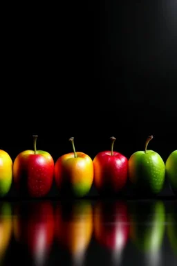 fruits in a row