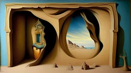 trompe l'oeil dali