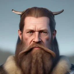 retrato de um rei viking, 8k, alta qualidade