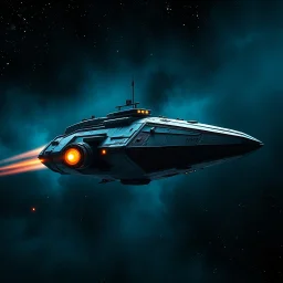 A smugglers space ship star wars