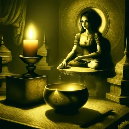 refine and improve this image, do this in a ghostly haunted aesthetic