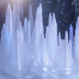 ultra detailed matte painting of many tiny epic fantasy ice flowers and many tiny semi transparent white snowflakes, majestic, intricate, masterpiece, insanely detailed, 4k resolution, cinematic smooth, intricate details , soft smooth lighting, vivid pastel colors, iridescent accents