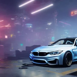 bmw m4 in cyberpunk 2077