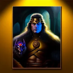 Ultra detailed fullbody Portrait in oil on canvas of Juggernaut Villain ,extremely detailed digital painting, extremely detailed face,crystal clear Big Glowing eyes, mystical colors ,perfectly centered image, perfect composition, rim light, beautiful lighting, 8k, stunning scene, raytracing, anatomically correct, in the style of robert e howard and Ken Kelley and Ohrai Noriyoshi and Simon Bisley and tomzj1