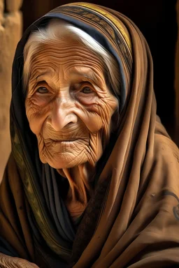 old Egyptian woman