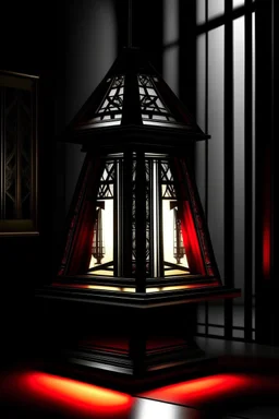 gaming table lamp inspired by palace, modern design,