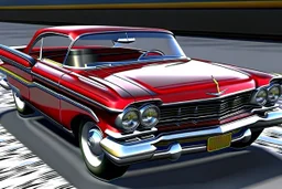 Fotorealistisch Chevrolet Impala Coupe von 1959