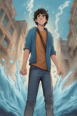 Percy Jackson with water powers