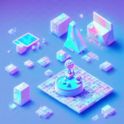 isometric clean art of BILL GATES kawaii style soft lighting, soft pastel gradients, high definition, 3d icon clay render, blender 3d,DNA.