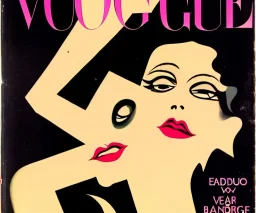 Front Cover of Vanity Fear or Vogue. Art by Eduardo García Benito. 30s of the twentieth century.