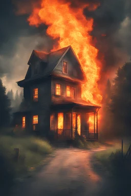 huset brænder, find en genvej