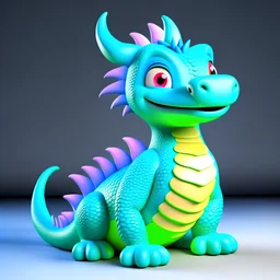 cute dragon 3D