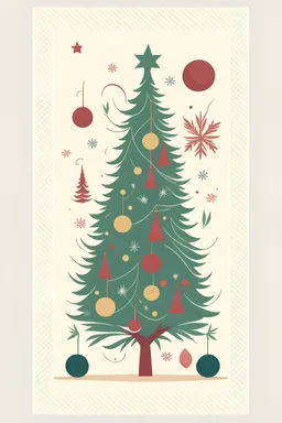 a simple christmas poster