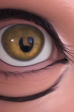 3D render of an eye, hyperrealistic, 4k, cinematic, digital art