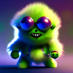  Cute little fuzzy Martian