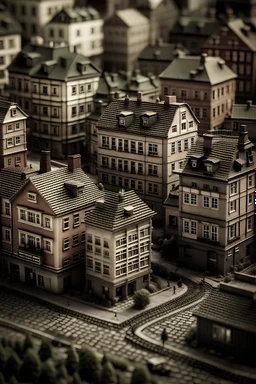 In Einer Stad ohne Menschen Viele Pfalntzen Kleine Häüser ein grosse ausschnitt echt Real live gross Nahe sehr Nahe