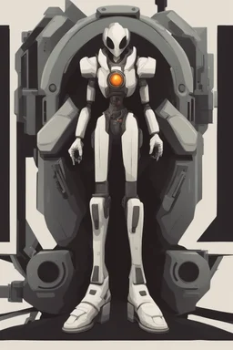 a Super-Villain's Sidekick who is a strategic mastermind with a sharp and calculated demeanour, base the style on GLaDOS from Portal.